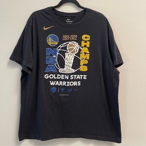 Nike Mens Golden State Warriors NBA Champs T-Shirt XXL